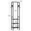 Metal 9 - Hook Coat Rack