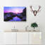Purple Sunset in Peace Island - Wrapped Canvas Graphic Art Print-56639590