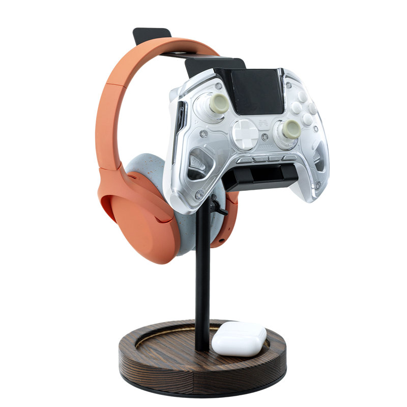 Desktop Head Phone Stand Audio Rack