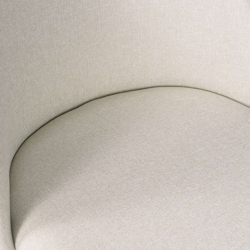 Tabouret de comptoir à dossier bas 25 po Ballance, Bingo beige performance