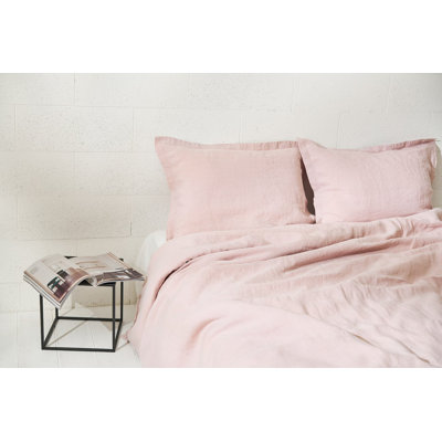 Ilkley Solid Colour Duvet Cover Set with Pillowcases Included