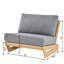 Hadria Teak 4 - Person Patio Conversation Sets with Cushions