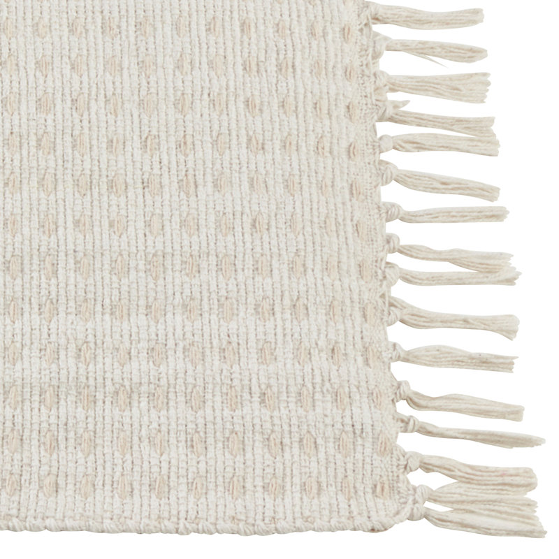 Daisetta Cotton Rectangle Placemat, Natural