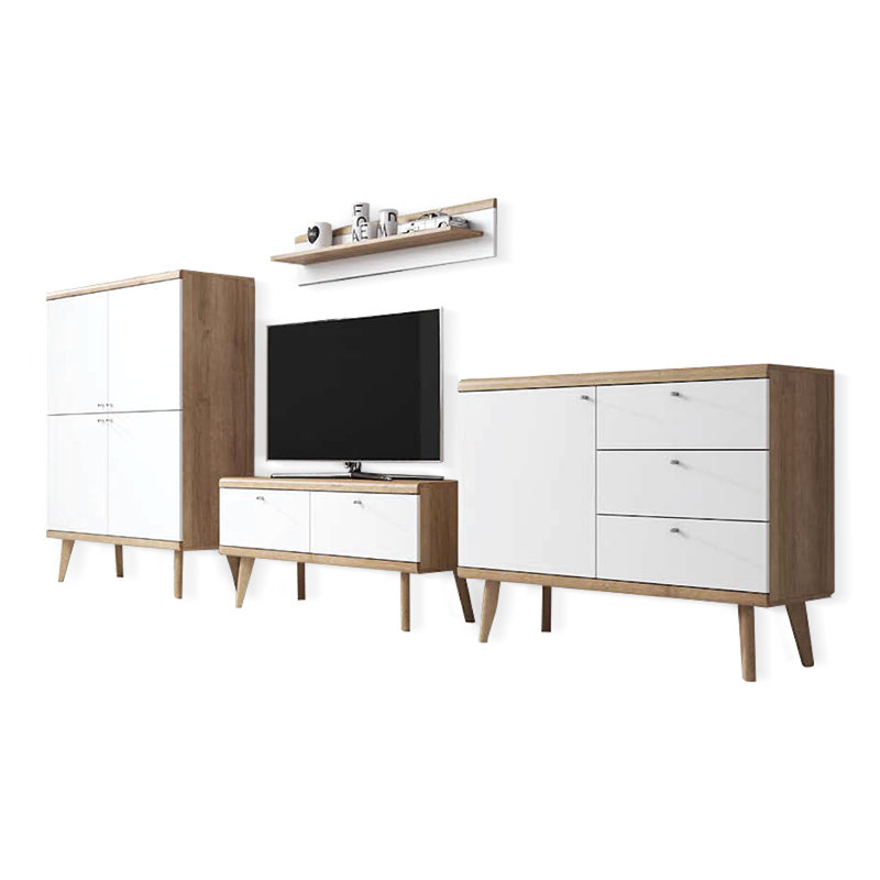 Pacific Unfinished Entertainment Centre for TVs up to 40"