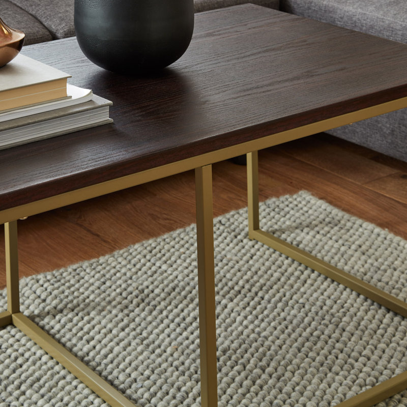 Kalyssa Frame Coffee Table, Chrome