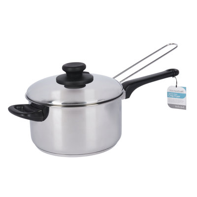 KitchenCraft 20cm Chip Fryer with Lid