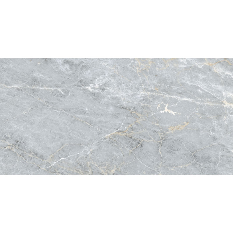 24" X 48" Porcelain Marble Look Wall & Floor Matte Gray Tile Marmo Grigio