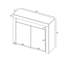 Dina 106.5cm Sideboard-32259631-32259634