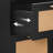 Bennye 21.65'' W Nightstand with Storage and Built-In Outlets,Rattan  Nightstand