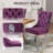 High-end Tufted Velvet Upholstered Nailhead Dining Chair-1240169706-1240169723