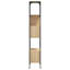 188.5cm H x 76cm W Metal Standard Bookcase-94263194