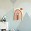 Désert soleil arc-en-ciel doux paysage beige-91020612-91020601