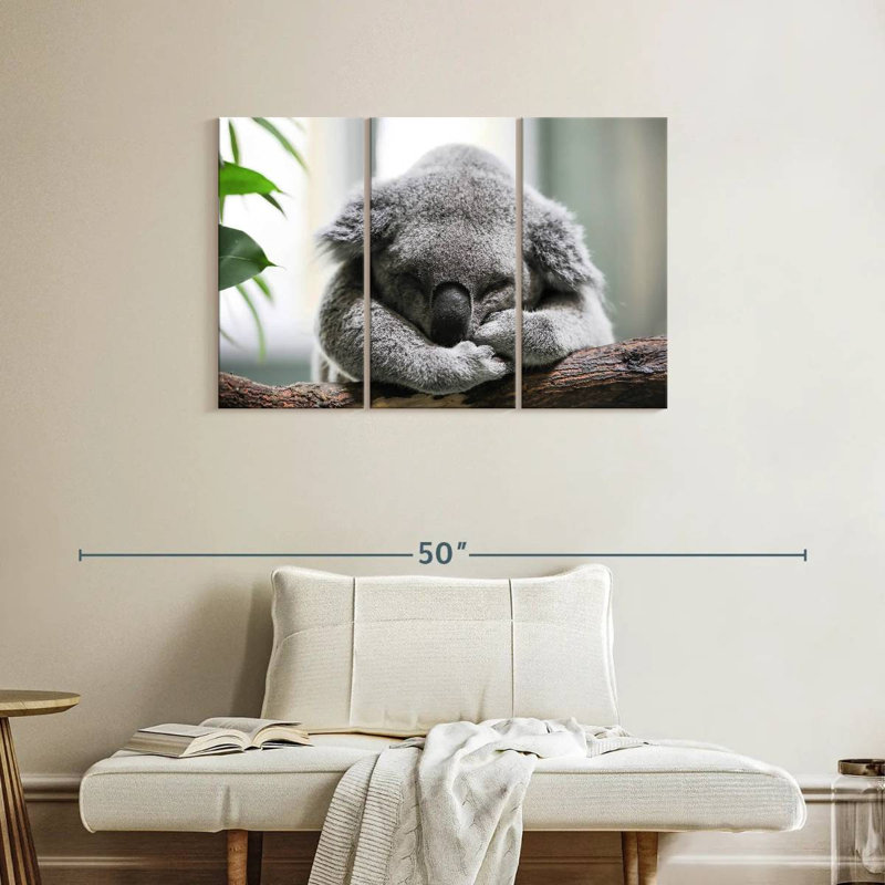 Brampt Napping Koala, 24" H x 38" W