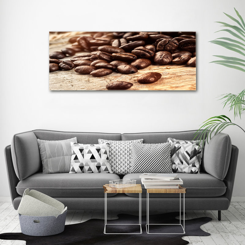 Coffee Beans - Wrapped Canvas Print