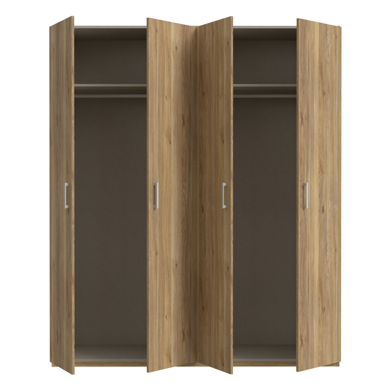 Sugata Manufactured Wood Wardrobe, Mauvella oak