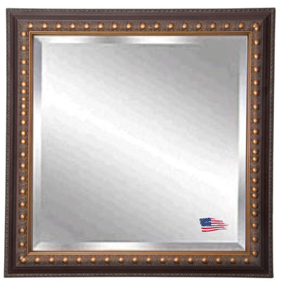 Adaire Wood Flat Wall Mirror