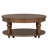 Riverstone Round Coffee Table With Casters