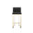 Boly Upholstered Counter Stool with Metal Frame-98648842-98648843