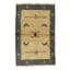 Hand-Knotted High-Quality Gray and Beige Area Rug