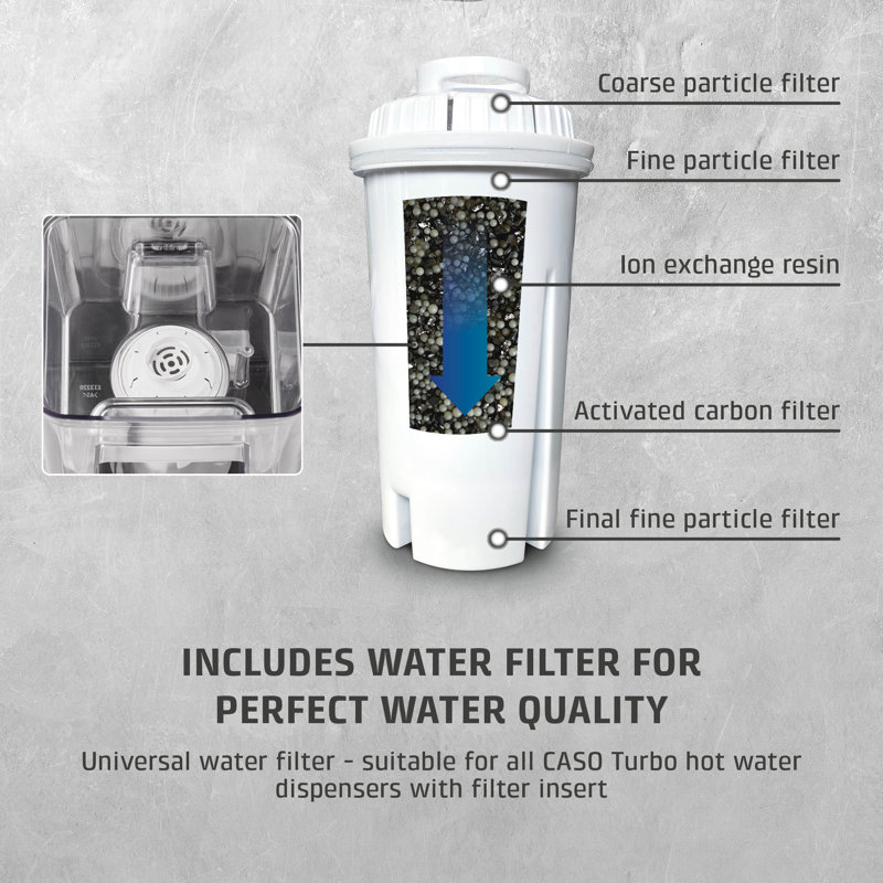 Caso Design 2.5L Plastic Hot Water Dispenser