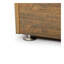 Foyer de table 48 po en fer avec grain de bois