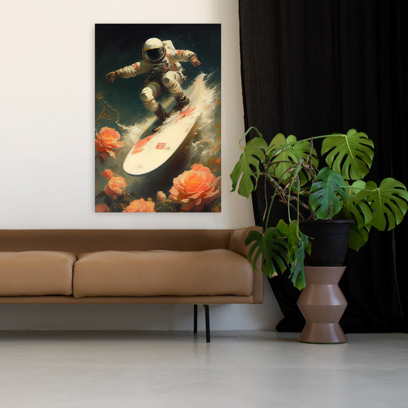 Art contemporain contemporain abstrait, H 48 po x l 32 po