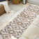 Aydon High-Low Pile Neutral Diamond Kilim Brown/Ivory Indoor/Outdoor Rug