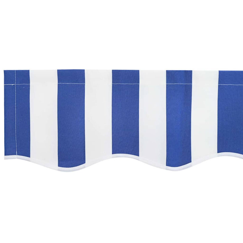 Breakwater Bay 195cm D Canvas Cover Retractable Door / Window Awning, 380 cm W x 195 cm D, White