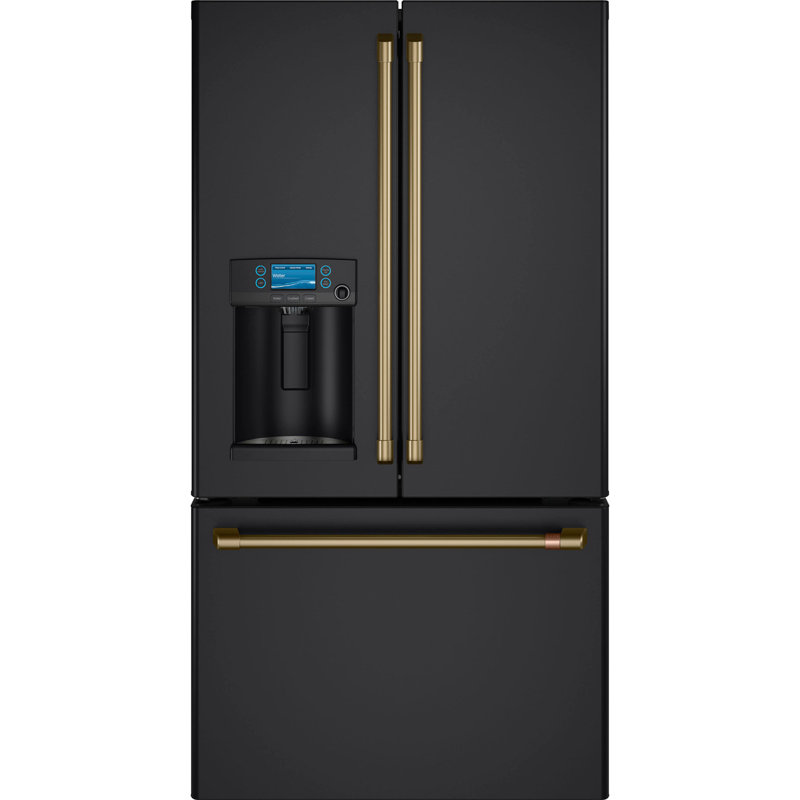Refrigerator Handle Kit, Brushed Brass