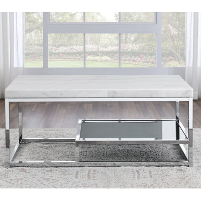 Carlas Frame Coffee Table with Storage