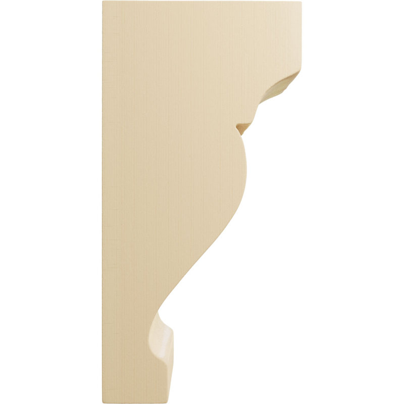 Dearborn Wood Corbel, Maple, 6" H x 1.75" W x 3" D