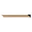 Moulure en bois massif de qualité Cove pour bois franc l 100 po x P 5/8 po x L 96 po.-96930240