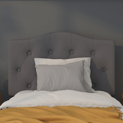 Ciriaca Arched Button Tufted Upholstered Headboard