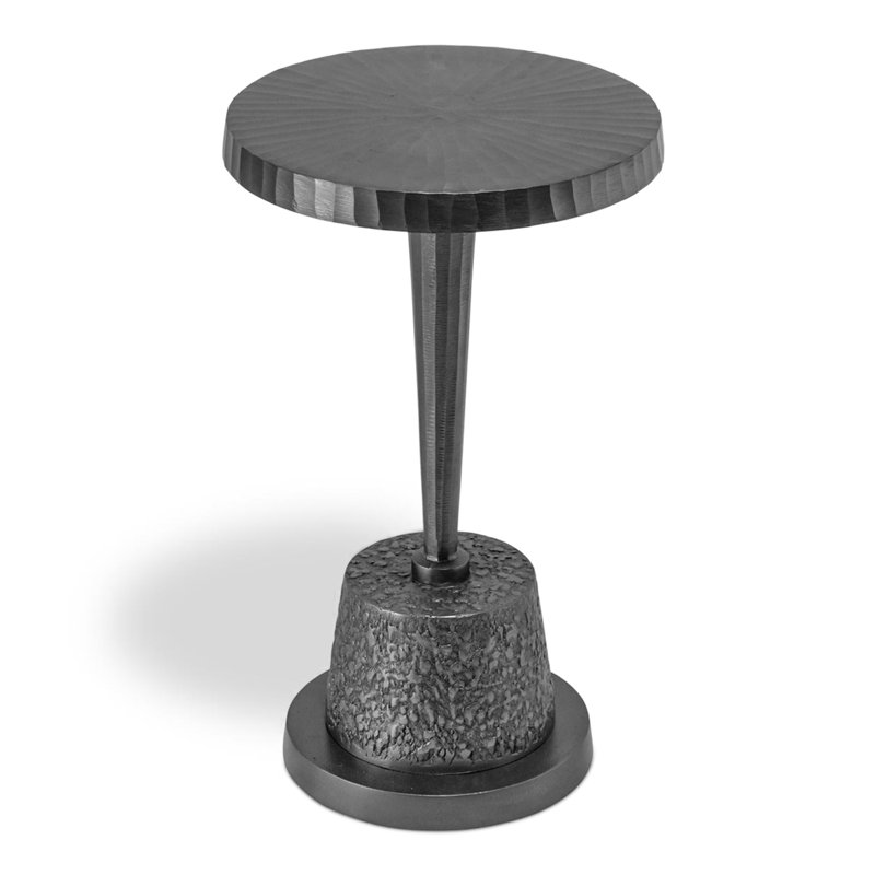 Ines End Table, Gray