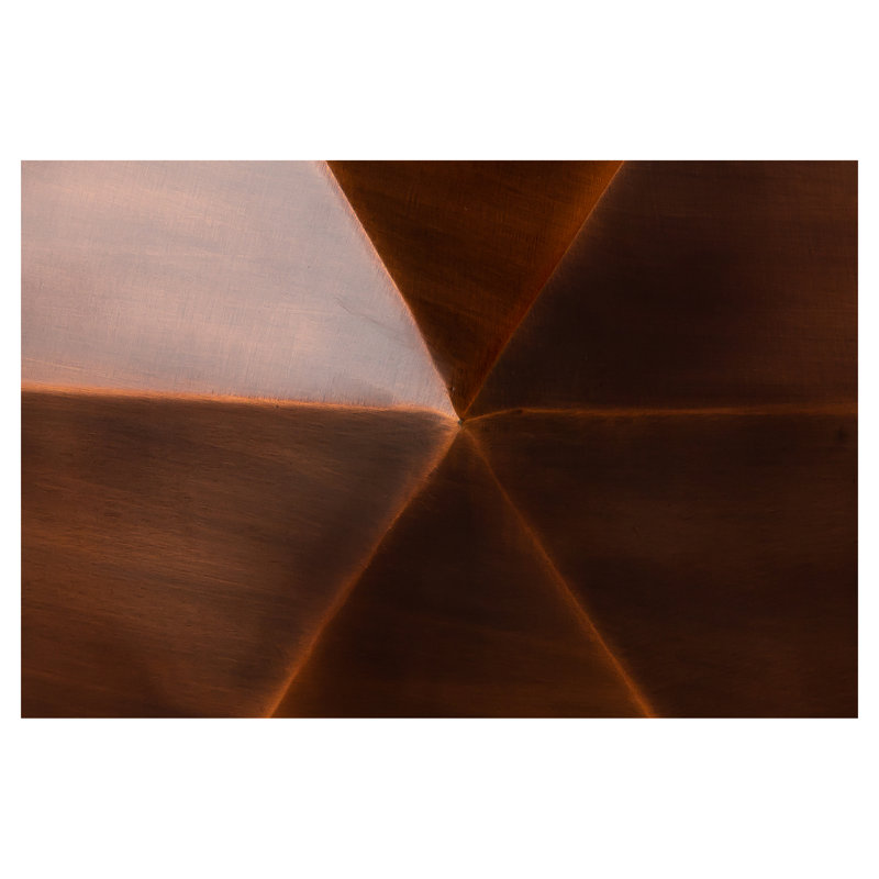 Table basse Kronos, Cuivre