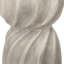 Table d'appoint - Outdoor Living Essential. Style de béton léger, oxyde de magnésium gris, 14 po x 14 po x 18,5 po, plateau de table brillant de 16,99 lb, forme de cour distincte, objet en béton
