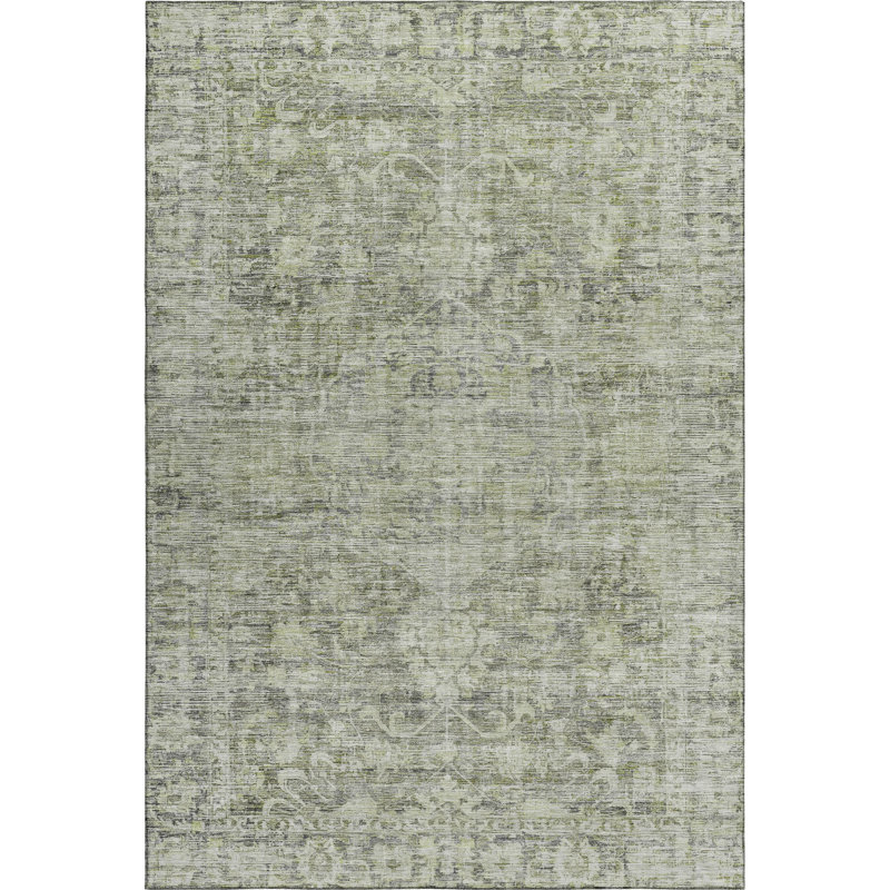 Premium Machine Washable Lubbers AMF1744 Global Rug, Rectangle 10' x 14'
