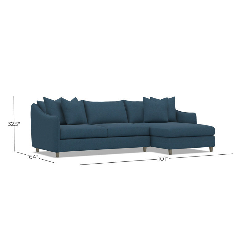 Joli Chaise Sectional, 1583-044