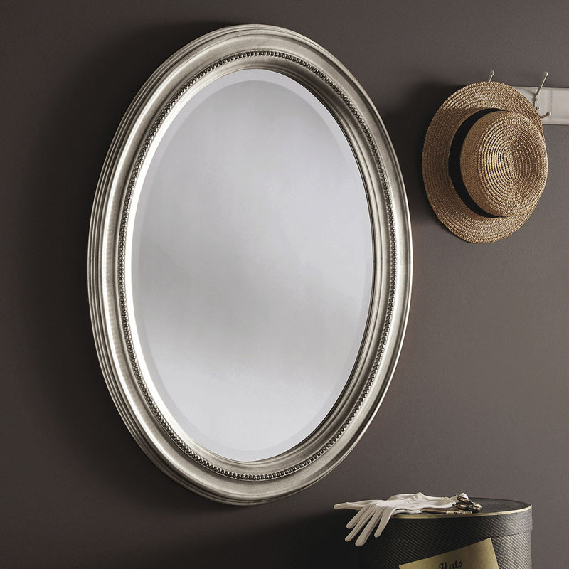 Cardella Wall Mirror, Warm silver
