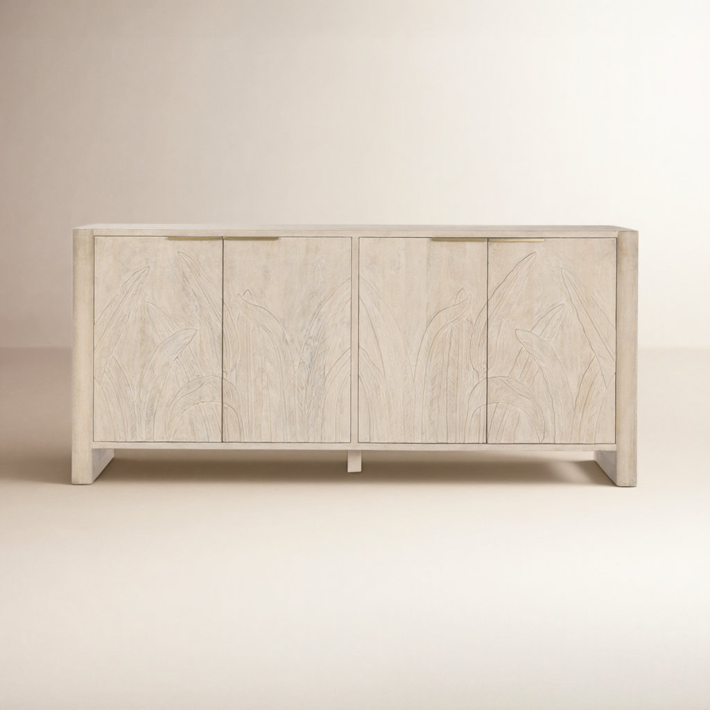 Ledro Mango Sideboard, Gray