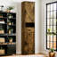 69.29"H * 14.56"W Tall Modern Multi-Functional Storage Cabinet With 2 Doors & 1 Drawer, White-876809356