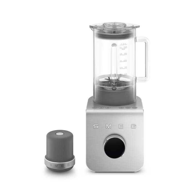 Smeg BLC02 High Performance Blender With Vacuum Pump, Matte Black
