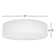Armande Linen LED Flush Mount