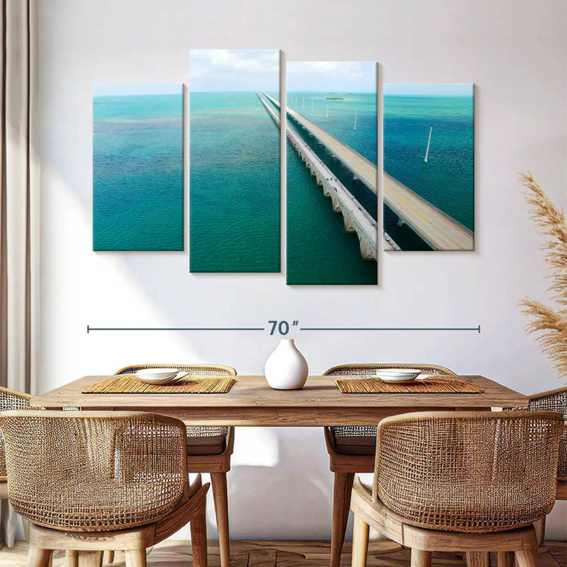 Seven Mile Bridge Florida, H 42 po x l 68 po
