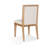 Meria 19.25'' H Linen Blend Upholstered Side Chair-1440122983