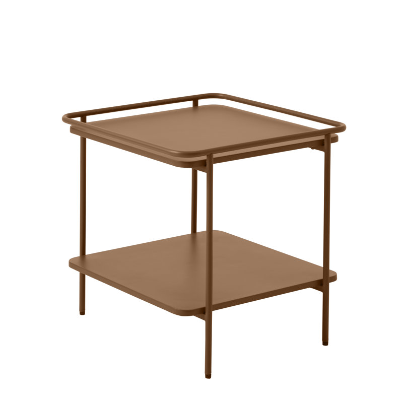 Teige Coffee Table with Storage, Terracotta