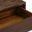 Lowry 22"W Solid Acacia Wood Modern Industrial Square End Table with Drawer, Open Shelf and Angled Legs-1072393522
