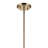 1-Light Convertible Pendant with Opal Glass and Handwoven Rattan Shade-111772133