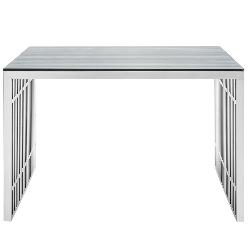Gridiron Stainless Steel Desk