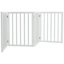 Wood Foldable Freestanding Pet Gate